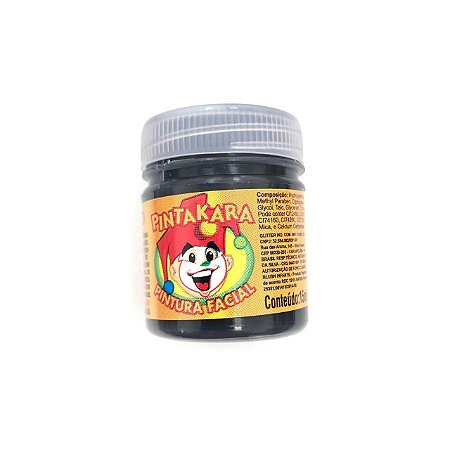 Tinta Facial Preta - Pintakara
