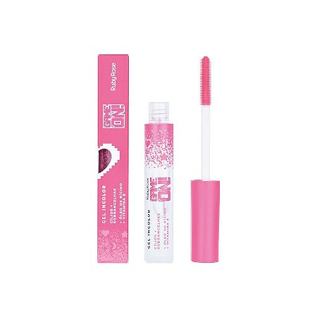 Gel Incolor Cílios + Sobrancelhas Game On - Ruby Rose