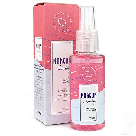 Sealer Make Up Rosê Spray Fixador de Maquiagem 120ml - Deisy Perozzo