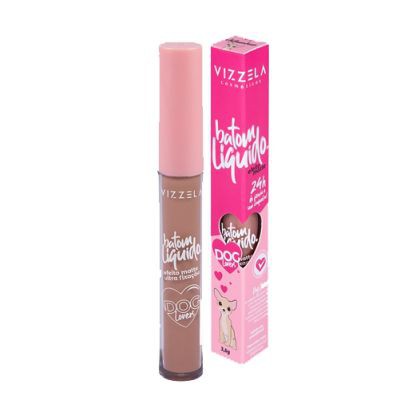 Batom Líquido Matte Cor 18 Chihuahua - Vizzela