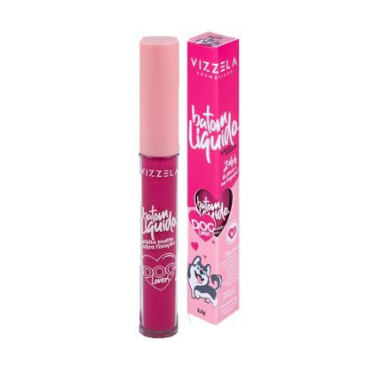 Batom Líquido Matte Cor 15 Husky - Vizzela