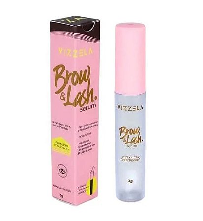 Sérum Brow & Lash Para Cílios e Sobrancelhas - Vizzela