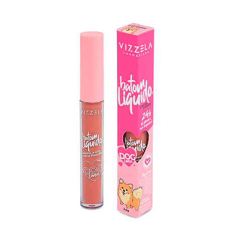 Batom Líquido Cor 01 Spitz Alemão - Vizzela
