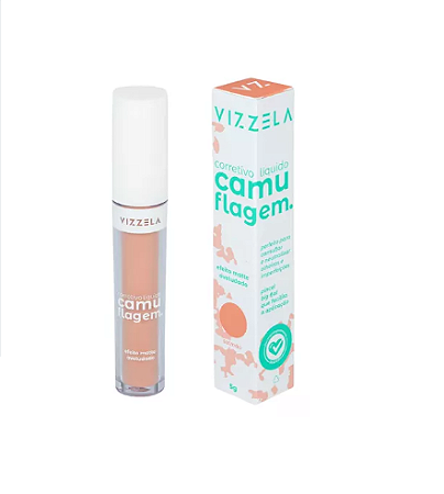 Corretivo Camuflagem Salmão - Vizzela