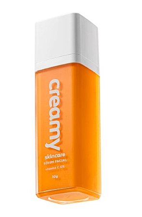 Sérum Facial 10% Vitamina C Antioxidante Antipoluição - Creamy
