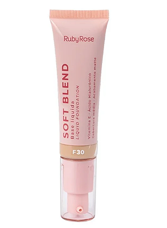 Base Líquida Soft Blend Cor F10 - Ruby Rose