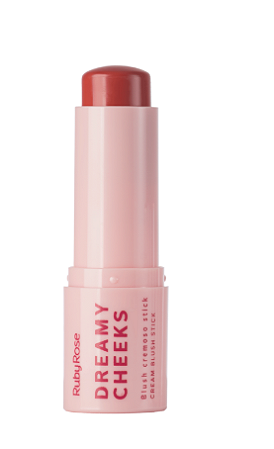 Blush Cremoso Stick Dreamy Cheeks Cor Solar Orange - Ruby Rose