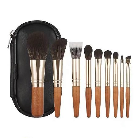 Kit com 9 Pincéis - Brisa