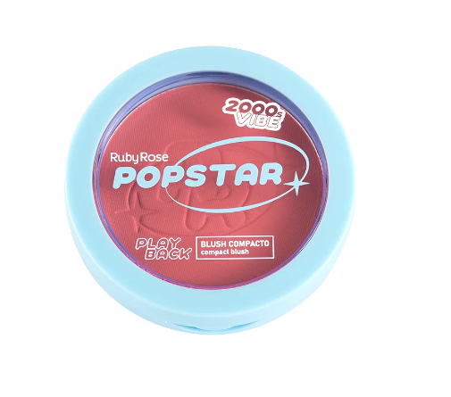 Blush Compacto Popstar Diva - Ruby Rose