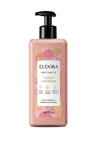 Creme Hidratante Desodorante Corporal Cereja e Amêndoas - Eudora