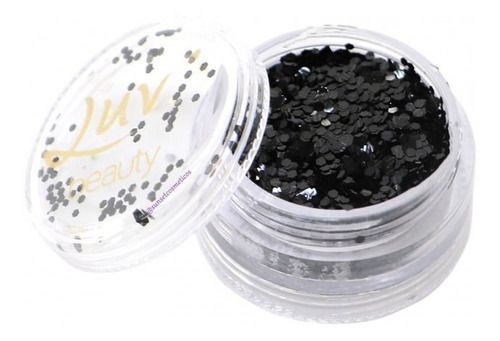 Pigmento Flocado Preto N°909 - Luv Beauty