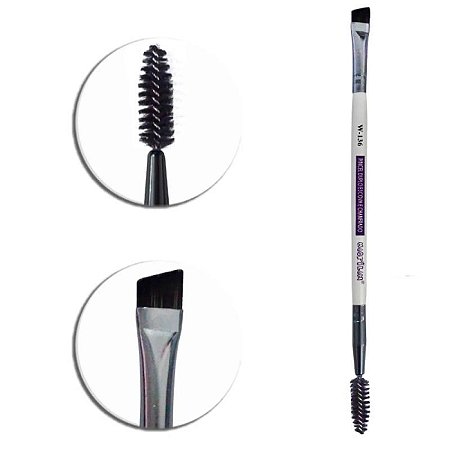 Pincel Duplo Escova e Chanfrado W136 - Macrilan