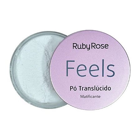 Pó Translúcido Matificante Feels - Ruby Rose