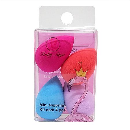 Mini Esponjas Kit com 4 - Ruby Anjo