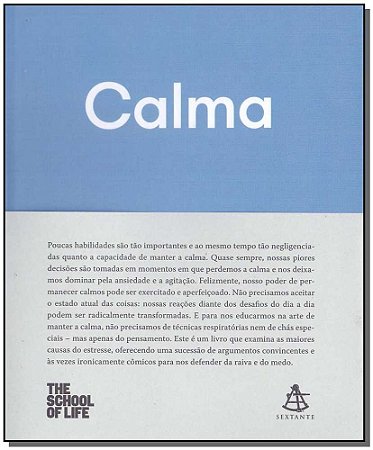 Calma - The School Of Life