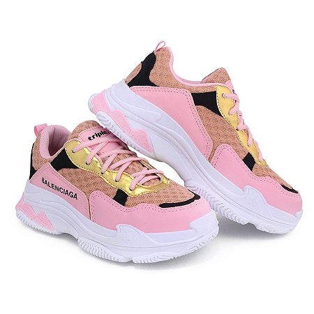 tenis balenciaga rosa