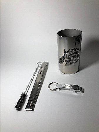 Kit Tereré Máfia A/T - Copo redondo ( inox )