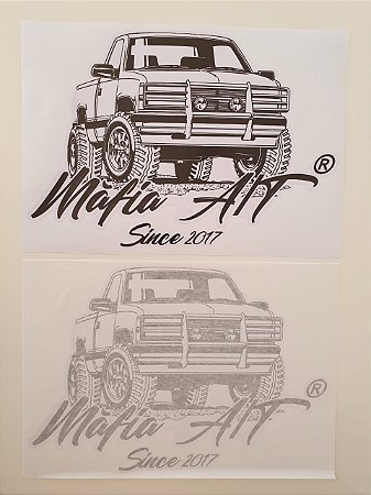 Adesivo Máfia A/T (30x20)