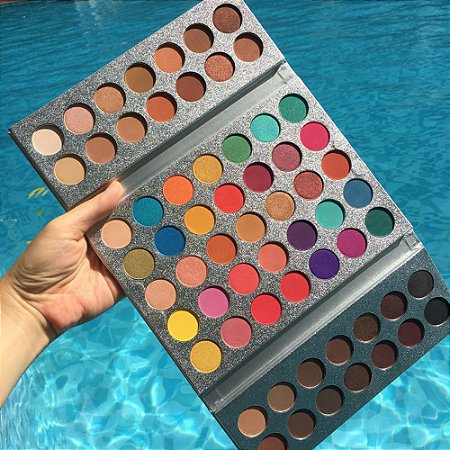 Paleta de Sombra - Gorgeous Me - Beauty Glazed com 63 cores