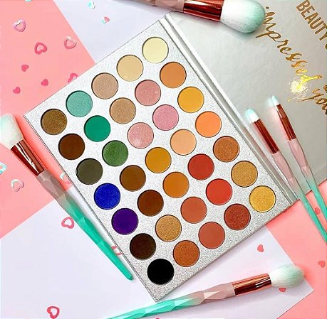 Paleta de Sombra IMPRESED YOU - Beauty Glazed 35 Cores