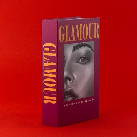 Caixa Livro Médio 15,2x25,1x4,7cm Glamour