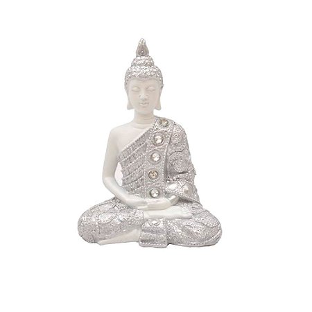 Buda Sentado Prata
