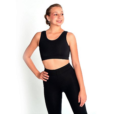 CALÇA LEGGING COM CÓS ADULTO