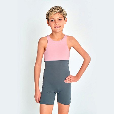 MACAQUINHO DUAS CORES MASCULINO INFANTIL