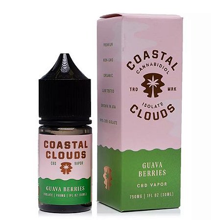 Coastal Clouds  CBD Guava Berries  750Mg 30ml