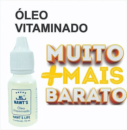 Óleo Vitaminado Nawts -Área dos olhos