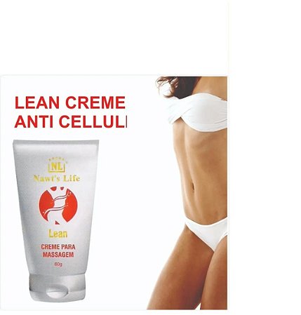 Creme Para Massagem Nawt`s Life - Lean 60 G