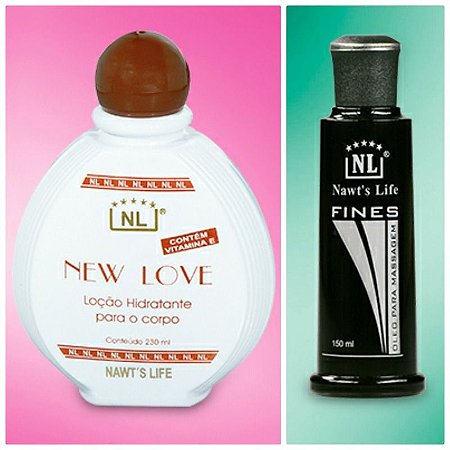 Kit Òleo Fines E Loção New Love Promoção