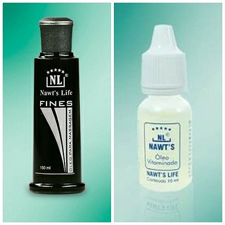 Óleo Fines E Óleo Vitaminado Nawts Life Promoção
