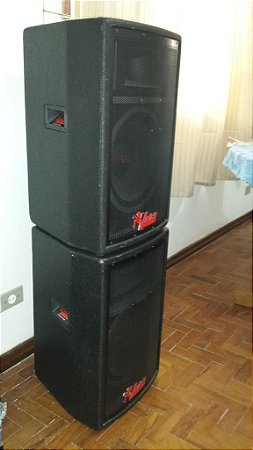 Caixas ativa + passiva Leacs