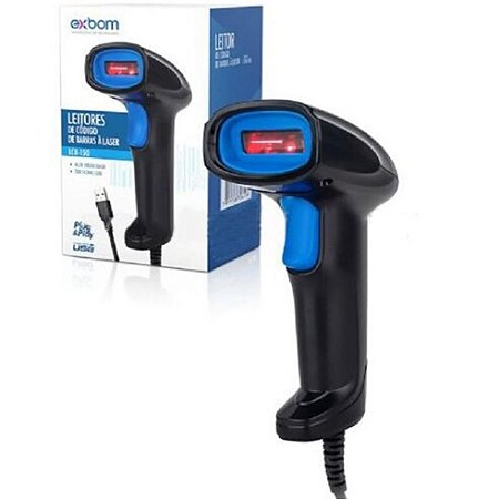 Leitor de Código de Barras NF-e QR Code com Fio
