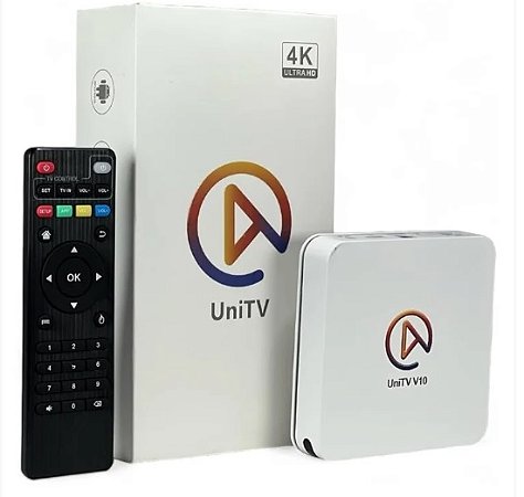 UniTV V10 4K Smart TV Box | Conversor Full HD