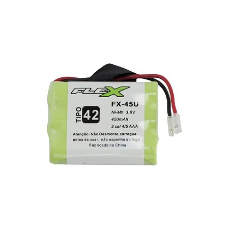 Bateria Recarregável FX45U para Telefone Sem Fio – Alta Durabilidade