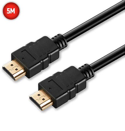 Cabo HDMI 5 Metros 1.4 Full HD 1080p GRASEP - D-H5000
