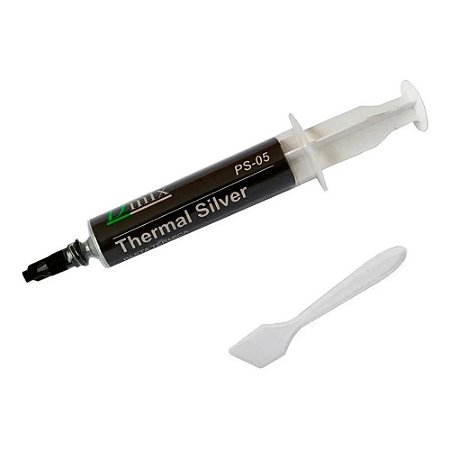 Pasta Térmica Silver 5G Seringa com Pazinha 3,05 W/mK PS05