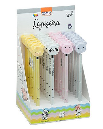 Lapiseira Zoo BRW 0.7mm - Animais - Diversos Modelos