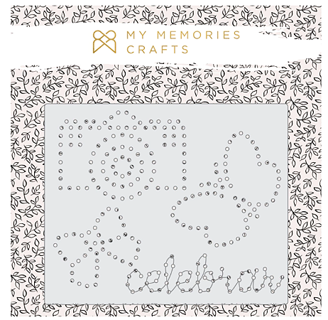 Régua de Costura - My Memories Crafts - Coleção Minhas Celebrações