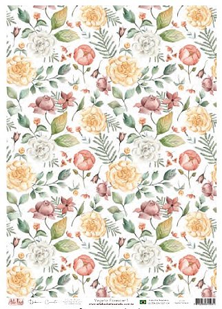 Papel Vegetal A4 - Arte Fácil - Florescer