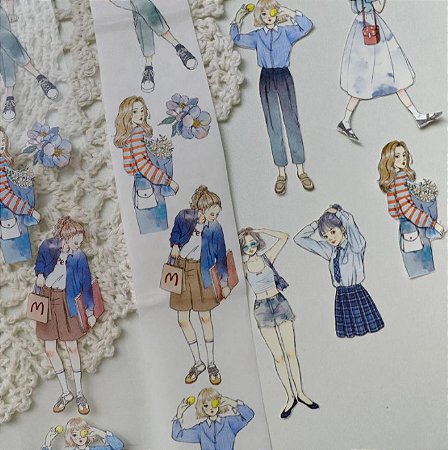 LOOP PET Tape Meninas - Daily Life