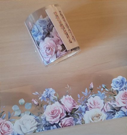 PET Tape Borda de Flores 2 metros