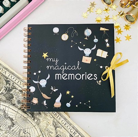 Caderno Scrapbook Buendia - Magia