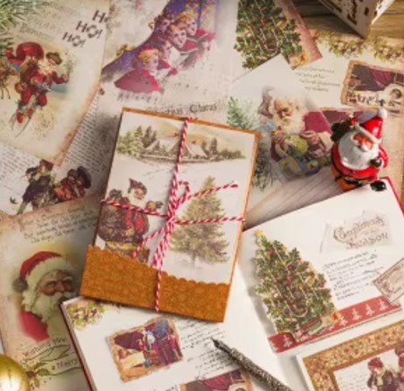 Papéis Vintage - Christmas Chapter