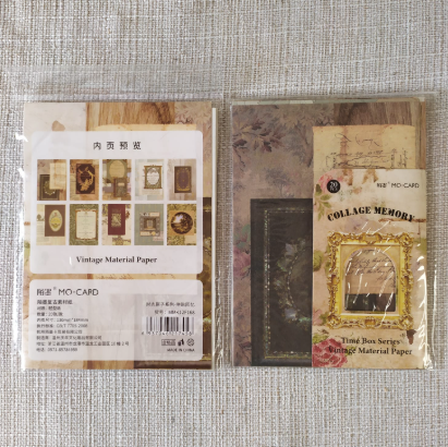 Papéis Vintage A5 Collage Memory com 20 pças