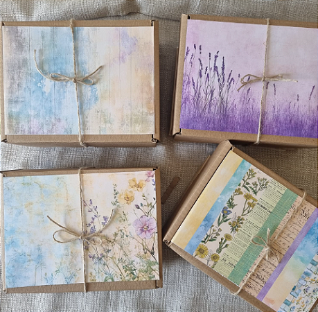 Kit Colagem para Iniciantes Papel Retrô