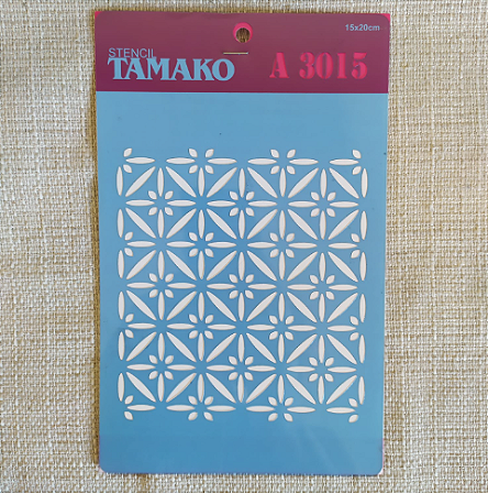 Stencil Tamako 15x20cm Estampa (A3015)