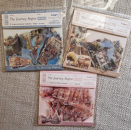 Adesivos PET The Journey Begins - Cenários